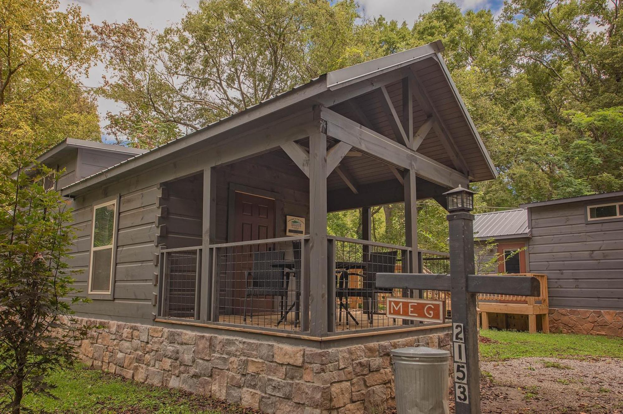 Meg Cabin Tiny Rustic Comfort On Lookout Mtn Chattanooga Buitenkant foto