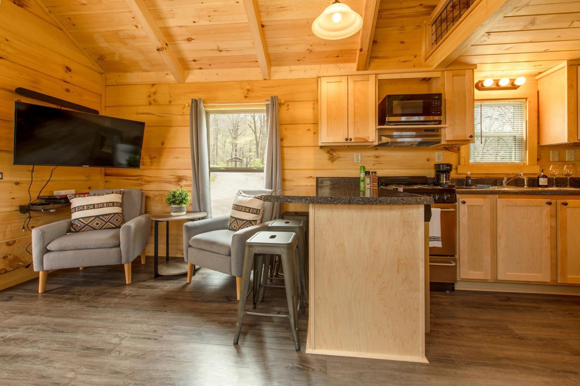 Meg Cabin Tiny Rustic Comfort On Lookout Mtn Chattanooga Buitenkant foto
