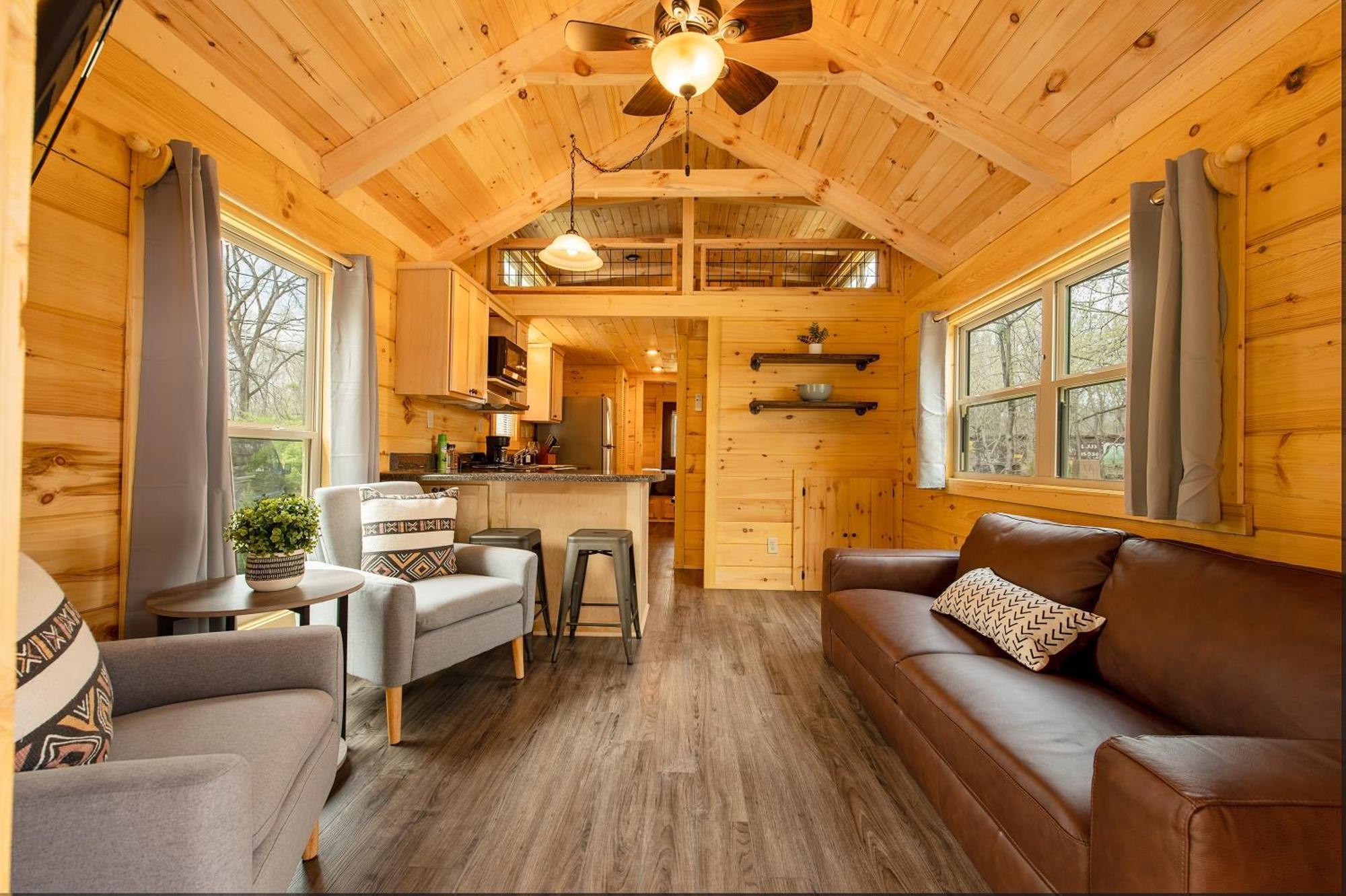 Meg Cabin Tiny Rustic Comfort On Lookout Mtn Chattanooga Buitenkant foto