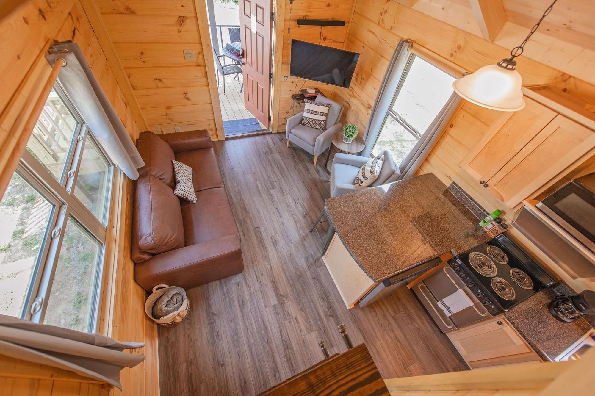Meg Cabin Tiny Rustic Comfort On Lookout Mtn Chattanooga Buitenkant foto